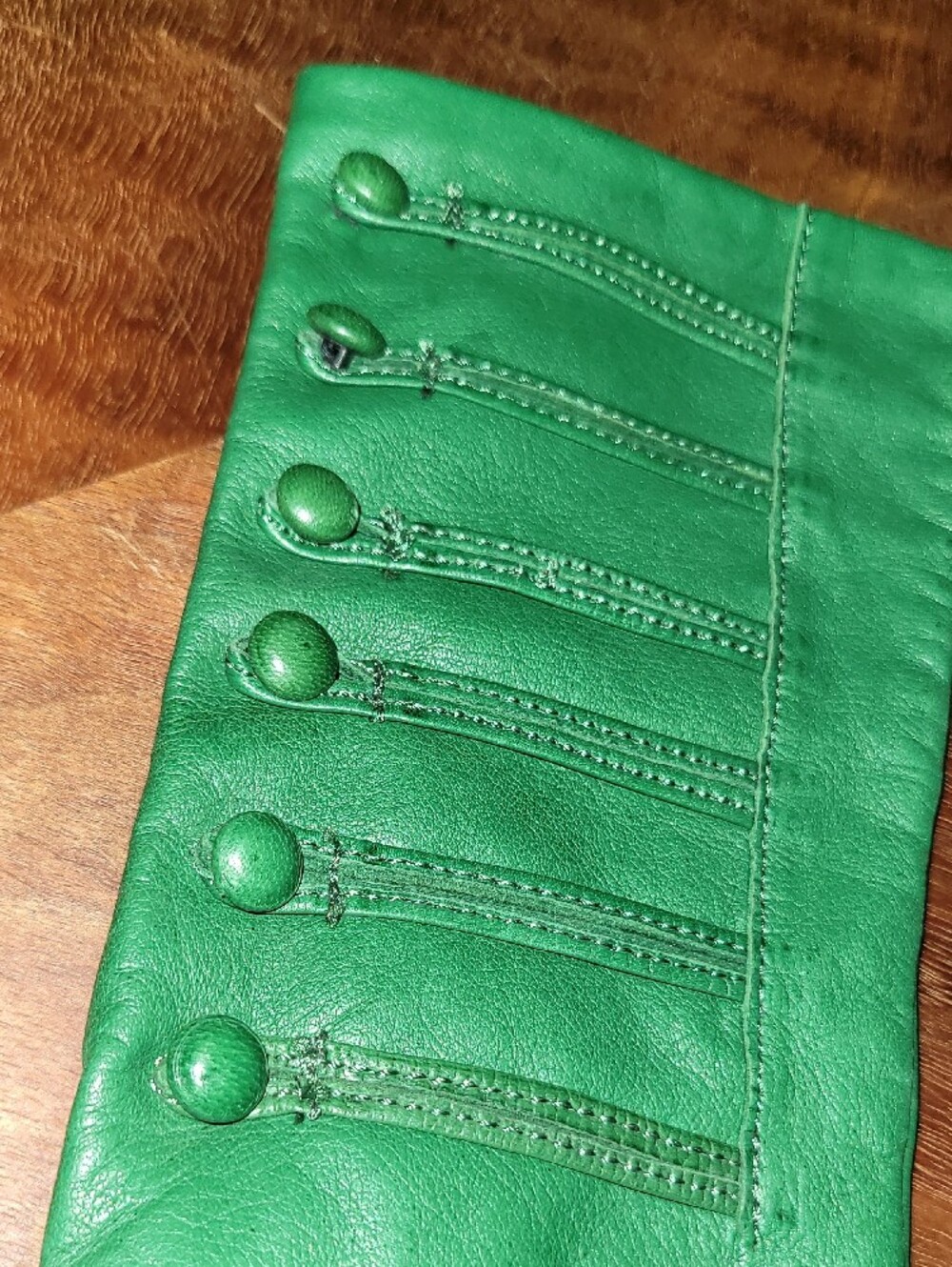 Made In Italy. Antonio Murolo. Leather Gloves With 100% Silk Lining. XL - Picture 9 of 14